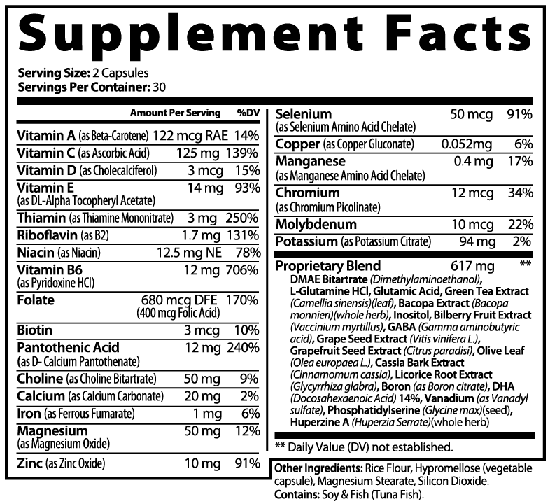 STUDY Focus Capsules